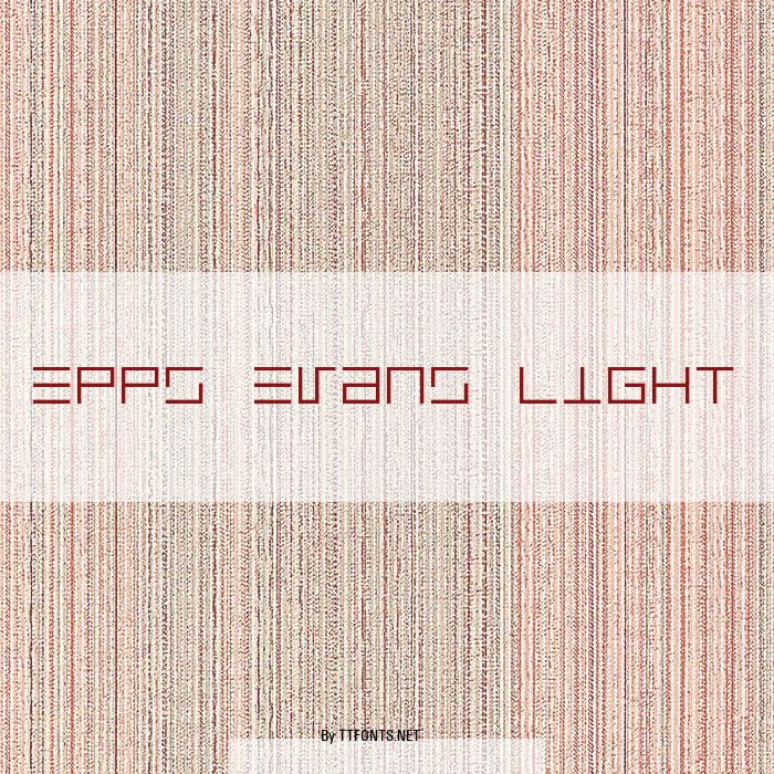 Epps Evans Light example